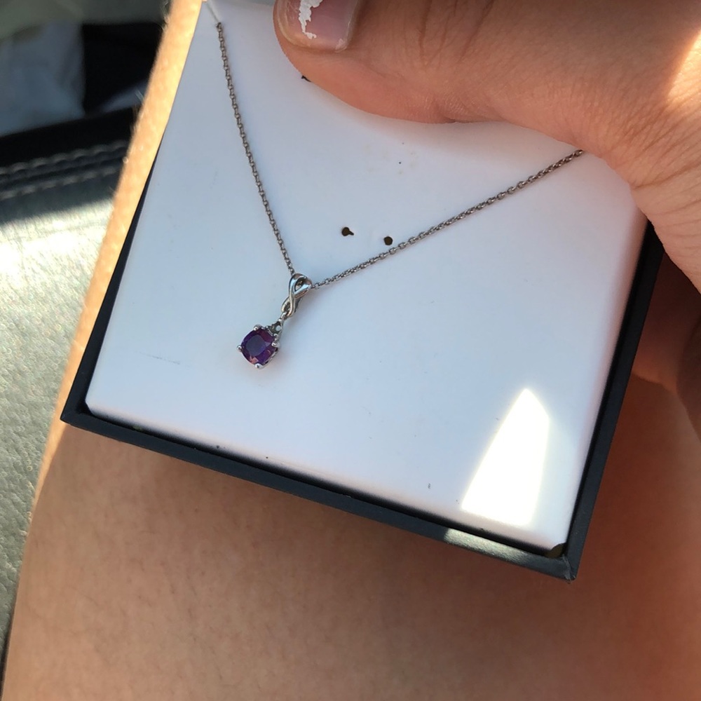 Amethyst necklace